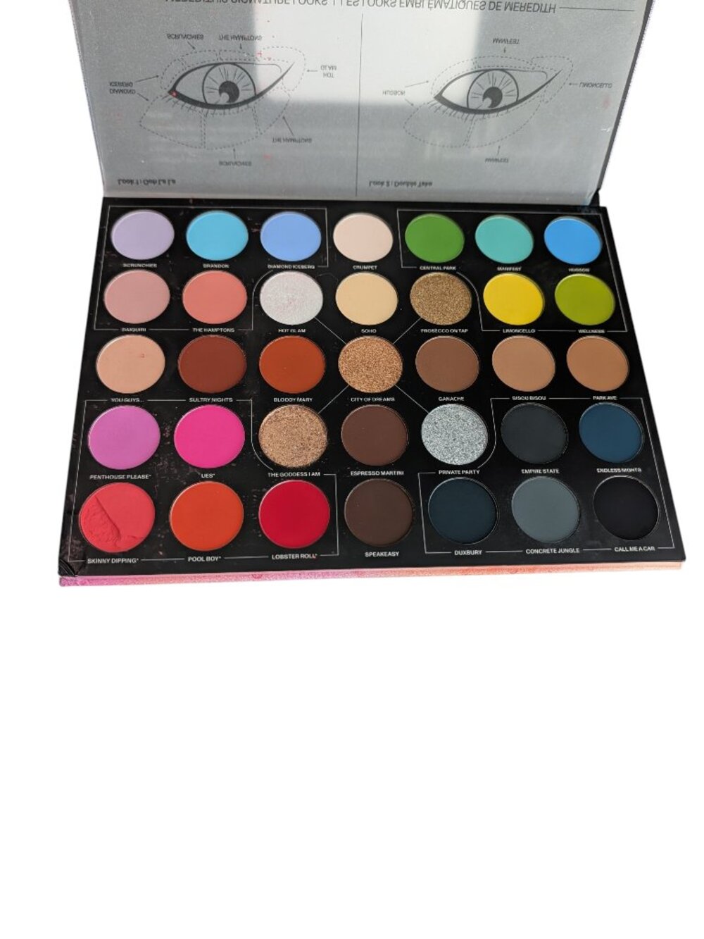 Morphe x Meredith Duxbury Artistry Palette 35 Shades Preowned